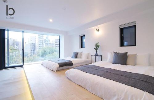 Hiroshima City Centre Apartment | bHOTEL Heiwaodori 401 - Brand New Apt Famous Hiroshima Dori 6ppl