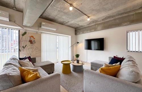 Hiroshima City Centre Apartment | bHOTEL M's lea - Modern Spacious Apartment Beside Peace Park 10 ppl