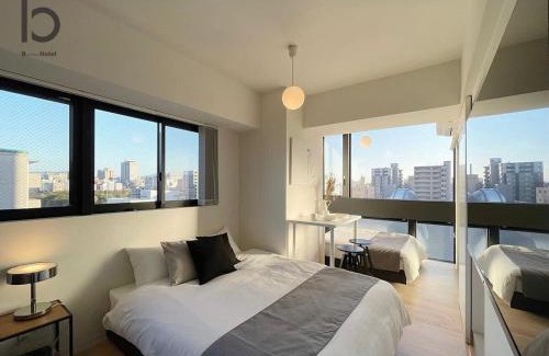 Hiroshima City Centre Apartment | bHOTEL Nekoyard - Comfortable Studio, Easy Walk to Peace Park