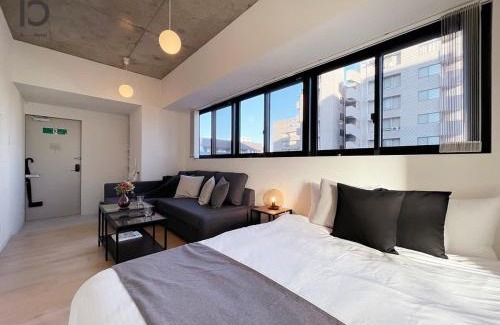 Hiroshima City Centre Apartment | bHOTEL Nekoyard - Cozy Studio Near Peace Park & City Center