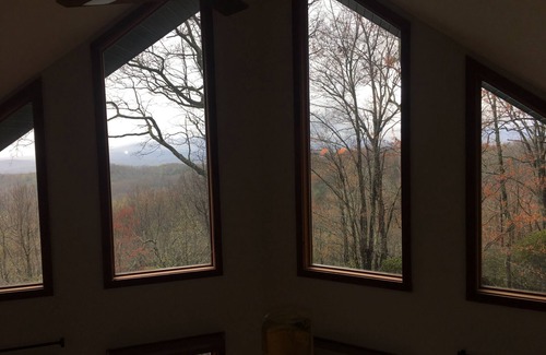 Brevard House | Big Beautiful view All year long in Connestee Falls