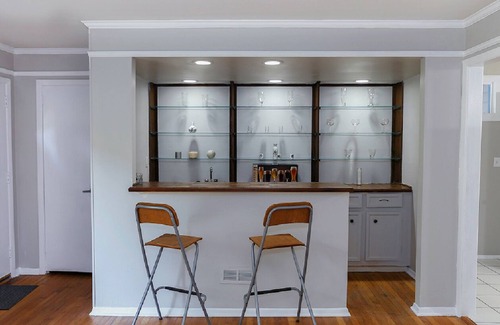 Chamblee House | Big dogs welcome in our serene NE Atlanta home.