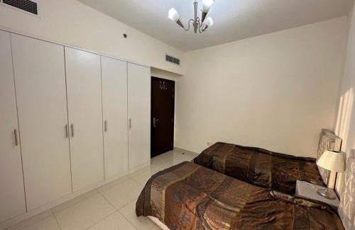 Al Majaz Apartment | Big flat 3 bedrooms, in floor 15 full service