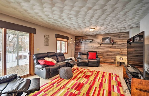 Green Lake House | Big Green Getaway w/ Lake Views & Wraparound Deck!
