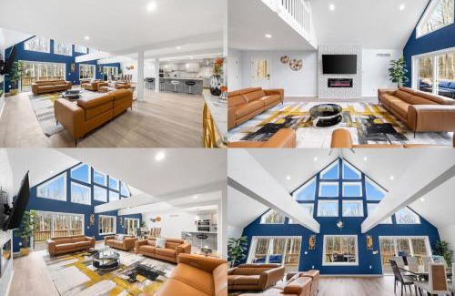 Pocono Lake House | Big Villa,4 Masters, Heated Pool, Hot Tub, Sauna