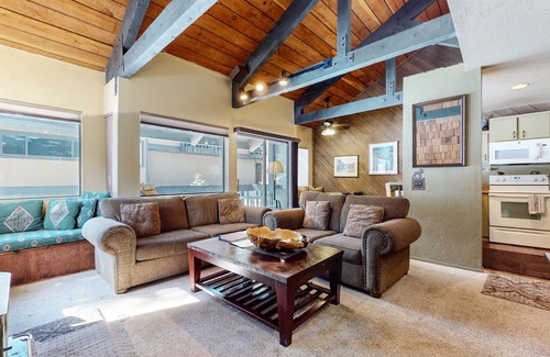 Majestic Pines Condo | Bigwood 62 Quiet and Cozy in Forest Setting, with Garage Parking by RedAwning