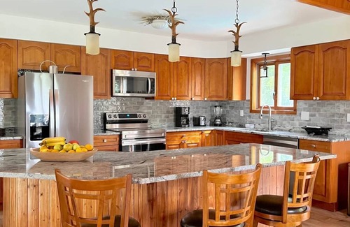 Johnsburg Ski Chalet | Birch Hill Lodge, Heated Pool, Hot Tub, Playroom & Fireplace Near Gore Mt with
