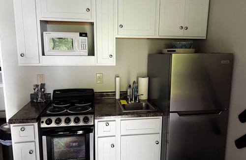 Hayward Resort | Birch Point Resort Kitchenette #12 - Lake Nelson, Hayward