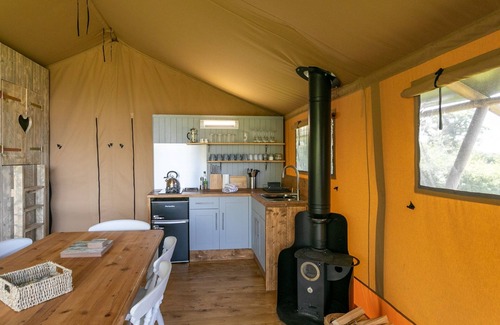 Tiverton Cabin | Birch Safari Tent, the perfect family and dog friendly glamping site, Devon