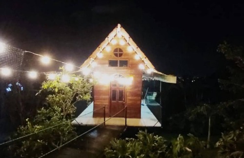 Barva House | Birds Nest Hanging Bridge two stories. Water park