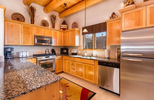 Tesuque House | Bishop's Villa K | Fireplaces, Patio, Pool Access