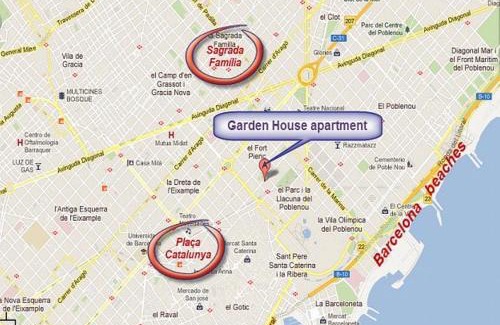 el Fort Pienc Apartment | BizFlats Garden House