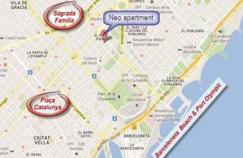 el Fort Pienc Apartment | BizFlats Garden House