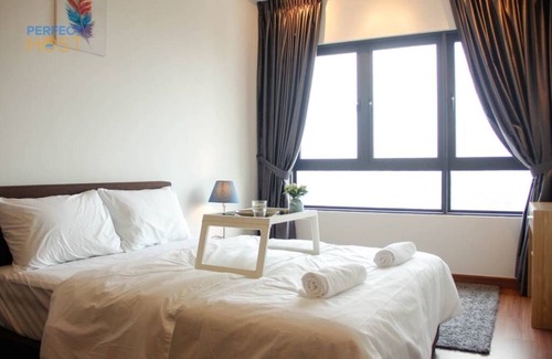 Bukit Jalil Apartment | BJ #7 Cozy Spacious design 3 BR near Par