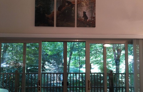 Barnardsville House | Black Bear cabin by the creek