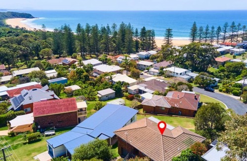 Black Head House | Black Head Beach holiday home, views.n