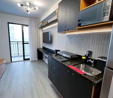 Santa Ifigenia Apartment | Black one Apto Moderno Luz