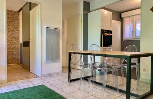 Blagnac Apartment | Blagnac : appartement T2 avec jardin, parking et climatisation