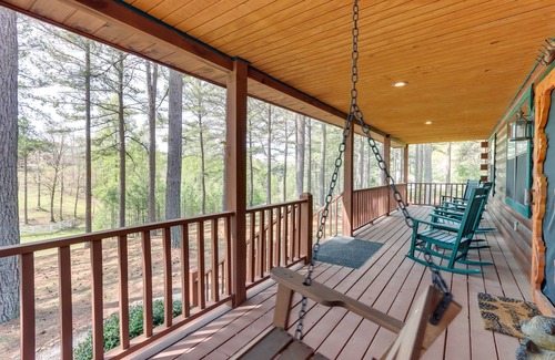 Blairsville Cabin | Blairsville ‘Cabin in the Pines’ 1 Mi to Lake