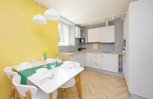 Praga Apartment | Blaszana 1 | Warsaw | Spacious Apartment | Balcony