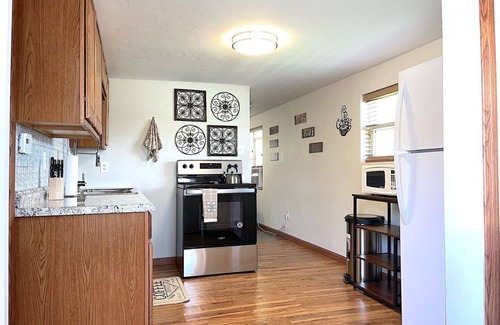 Cody House | Bleistein Cottage- located behind one of Cody's favorite Coffee shops!