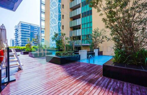 Al Raha Beach Apartment | Bloomfields Adorable 1br In Raha Beach Access