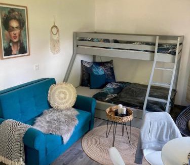Cerna V Posumavi Apartment | Blue apartment Jestřábí