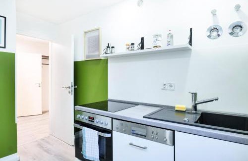 Karlshorst Apartment | Blue Chili 31 - Stadtwohnung für 7 - modern zentral Karlshorst Wlan