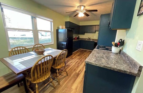 Logan Cottage | Blue Cottage With Game Room Deck & Hot Tub