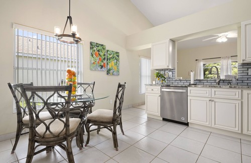Sabal Harbour House | ⚓Blue Heron House! Cozy home w/heated pool and pool toys! Water view out back!⚓🌅