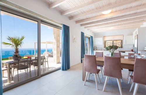 Zerviana Villa | Blue Horizon double villas , luxury, sea & sunset view, infinity pool