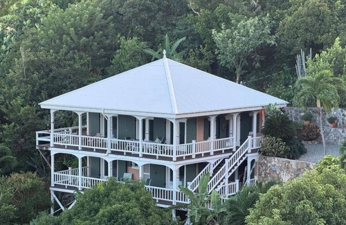 Estate Fortsberg Villa | Blue Pearl Villa in St. John USVI, private, gated, 6 bed, 2 bath, private pool.