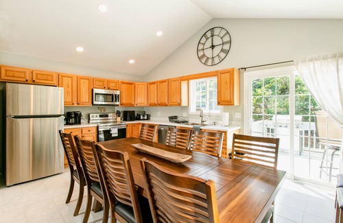 Weaverville House | Blue Ridge farmhouse with amazing mountain view, hot tub, firepit & decks
