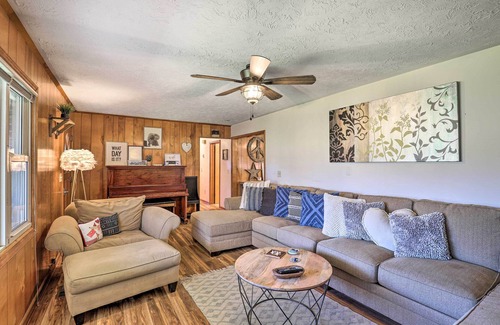 Brevard House | Blue Ridge Mountain Escape w/ Hot Tub, Grill!