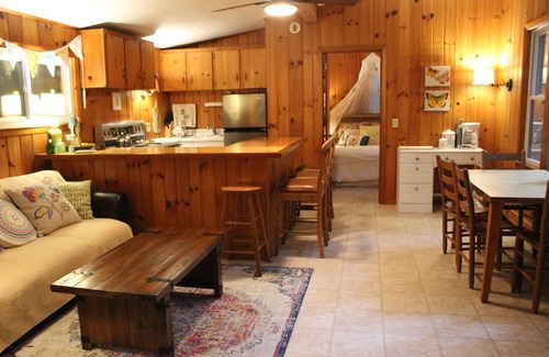 Spruce Pine Cabin | Blue Ridge Parkway Mid-Century Mountain Cabin