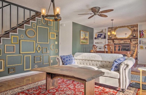 Mill Spring House | Blue Ridge Retreat with Mountain Views and Deck