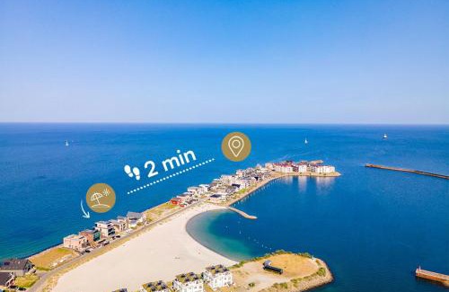 Kappeln Apartment | Blue Sea - exklusives Apartment mit finnischer Sauna und freiem Blick auf die Ostsee