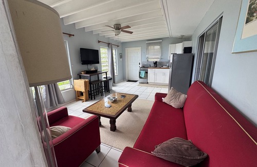 Rosendal Apartment | Blue Sky 1-bedroom apartment with AC & Wi-Fi on Skyline Drive in St. Thomas.