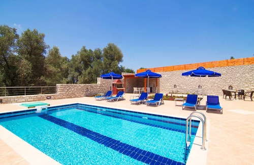 Geropotamos Villa | Blue Villa 2 - With Private Pool