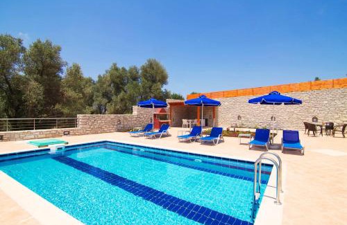 Geropotamos Villa | Blue Villa 2 - With Private Pool