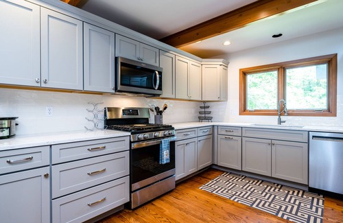 Riverside House | Blue Water Retreat - Spacious Lake Michigan retreat with In-ground pool