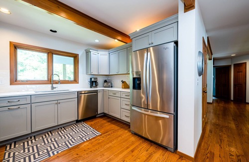 Riverside House | Blue Water Retreat - Spacious Lake Michigan retreat with In-ground pool