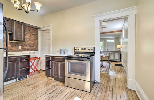 Downtown Columbus House | 'Blue Yonder' Half Mi to Children's Hospital