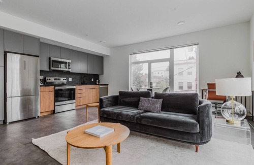 Atlantic Apartment | Blueground | First Hill, AC, w/d, nr stadiums
