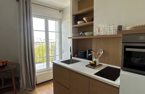 3rd Arrondissement Apartment | BnBNook - Stylish 1BR Close to Pompidou Center and Place des Vosges