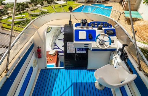 Piedimonte Etneo Boat Rental | Boat 'Etna House' with Sea View, Wi-Fi and Air Conditioning