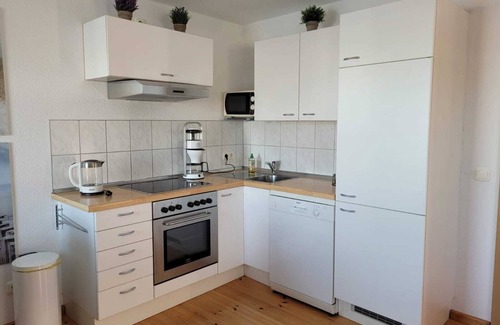 Ostvorpommern Boat Rental | Boat 'Floating House' with Lake View, Private Terrace and Wi-Fi