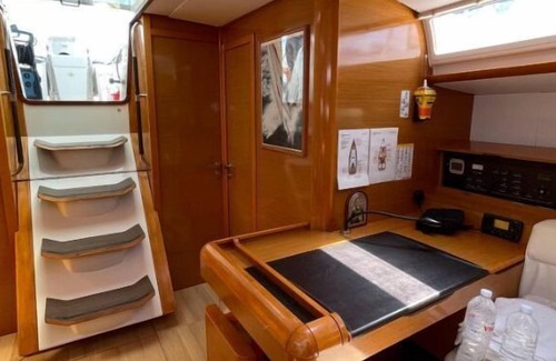 Corfu Town Boat Rental | Boat 'Sun Odyssey 41i' with Sea View & Wi-Fi