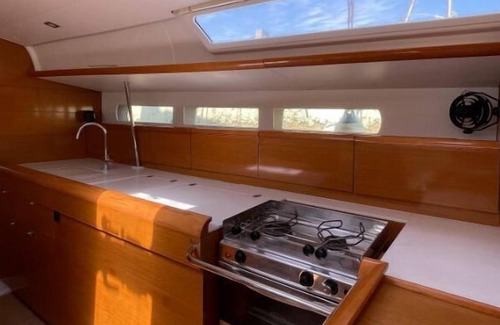 Corfu Town Boat Rental | Boat 'Sun Odyssey 41i' with Sea View & Wi-Fi