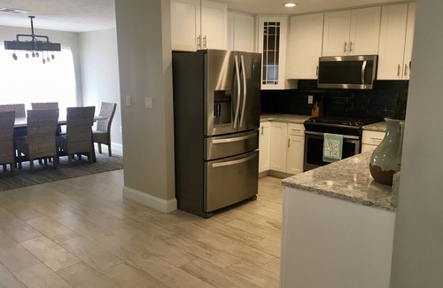 River Isles House | Boater’s dream-Banana river beach house w/dock & pool. Short walk to the beach.